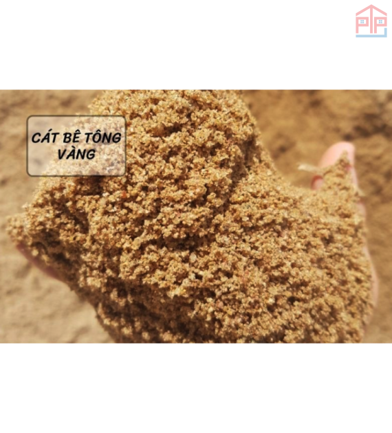 Cát bê tông vàng